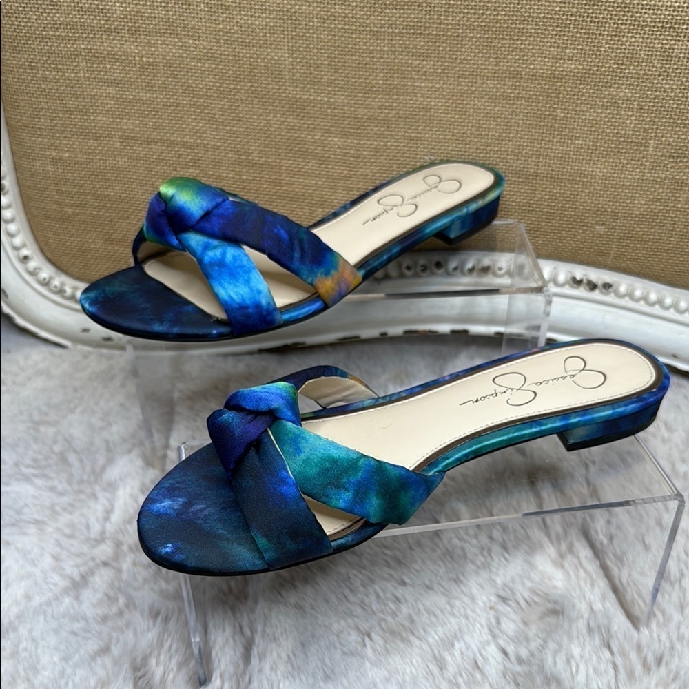Jessica Simpson | Women's Alisen Flat Sandal, Size 8 - Picture 2 of 16